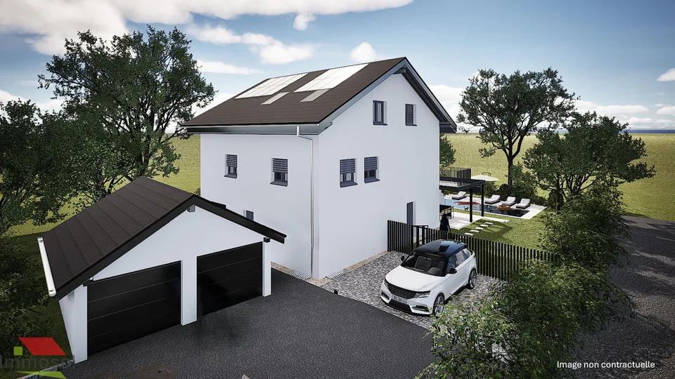Le Mont - Appartement neuf de 5.5 pièces avec jardin - Vue lac