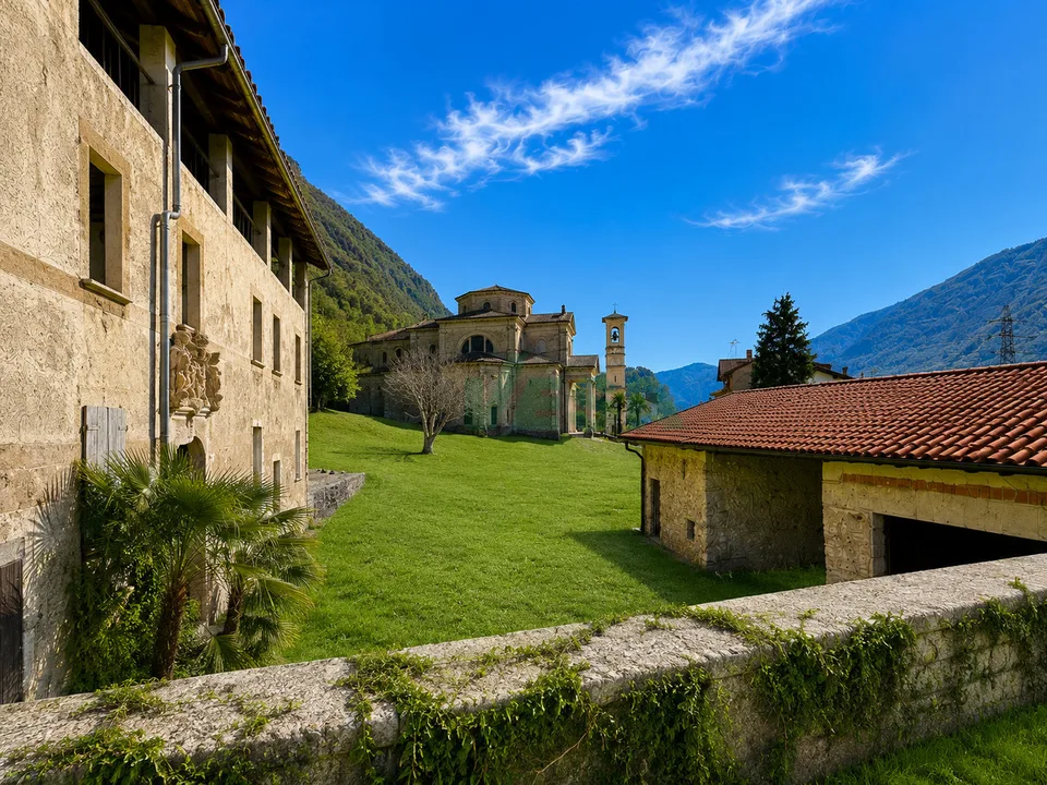 Bel terreno edificabile in splendida posizione tranquilla e soleggiata