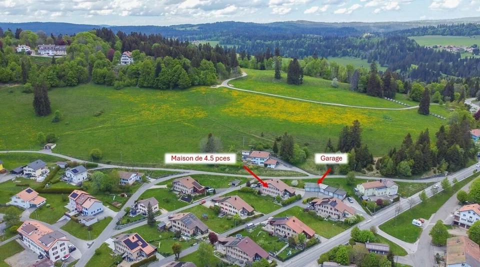 Reihenhaus mit 4,5 Zimmern, Terrasse und Garten in ruhiger Wohngegend