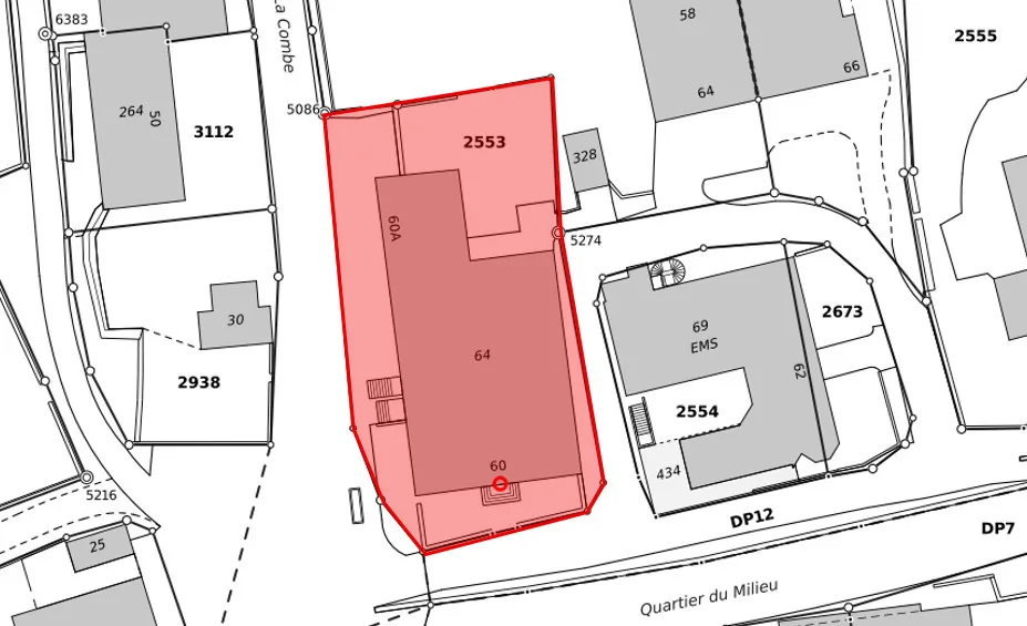 Maison indépendante avec immeuble locatif et divers annexes