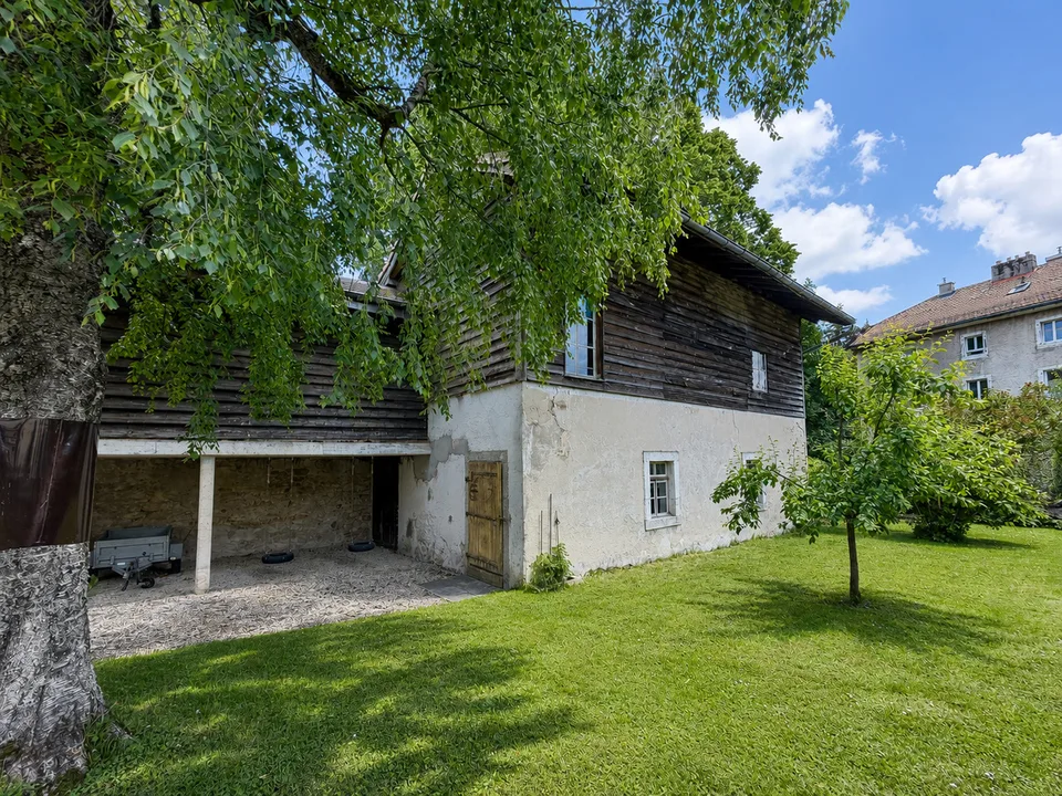 Maison indiv. de 6.5 pces, 2 studios, grande dépendance avec garage