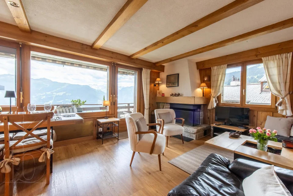 À vendre, Appartement, 1936 Verbier, Réf Brunet - vue spectaculaire