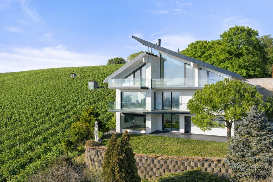 Belle villa d'architecte avec vue lac proche de Morges