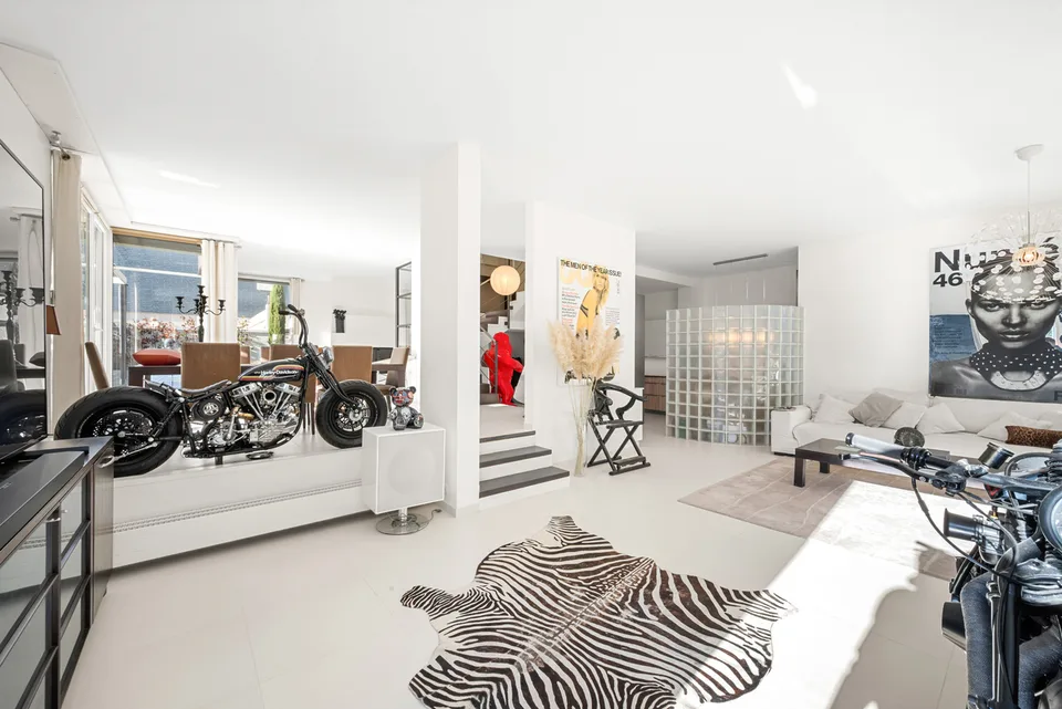 Casa di architetto nella campagna ginevrina, Riva sinistra