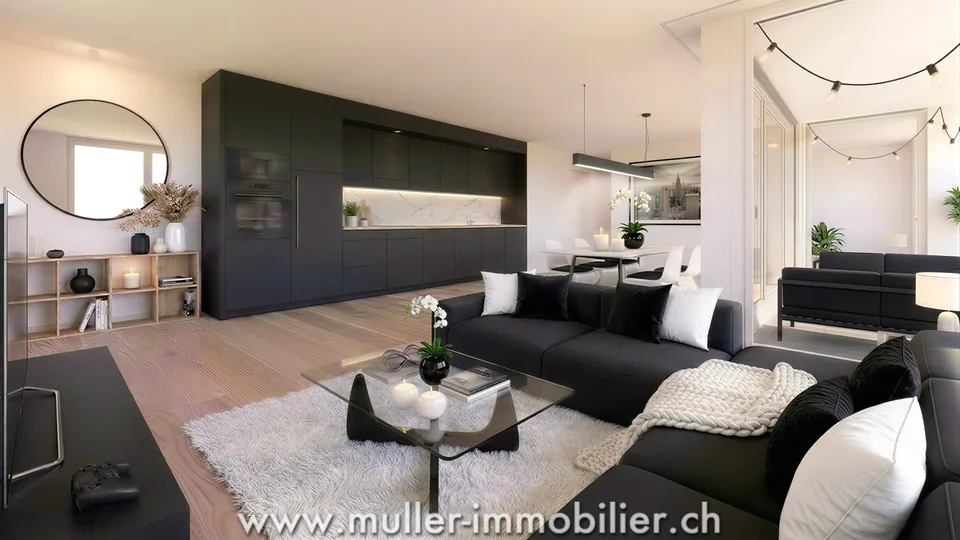 Découvrez ce charmant 3,5 pièces, situé au 2e étage d'un bel immeuble!