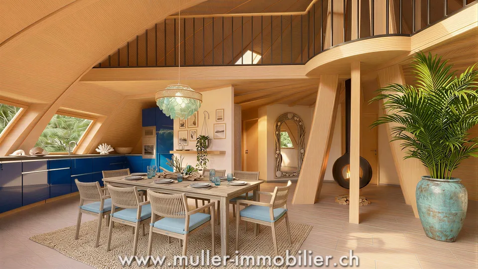 Domespace, villa unica per amanti dei villaggi friburghesi