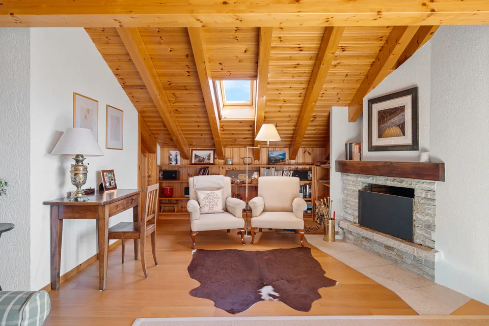 3-Zimmer-Penthouse am Golfplatz - Zweitwohnung in Crans-Montana