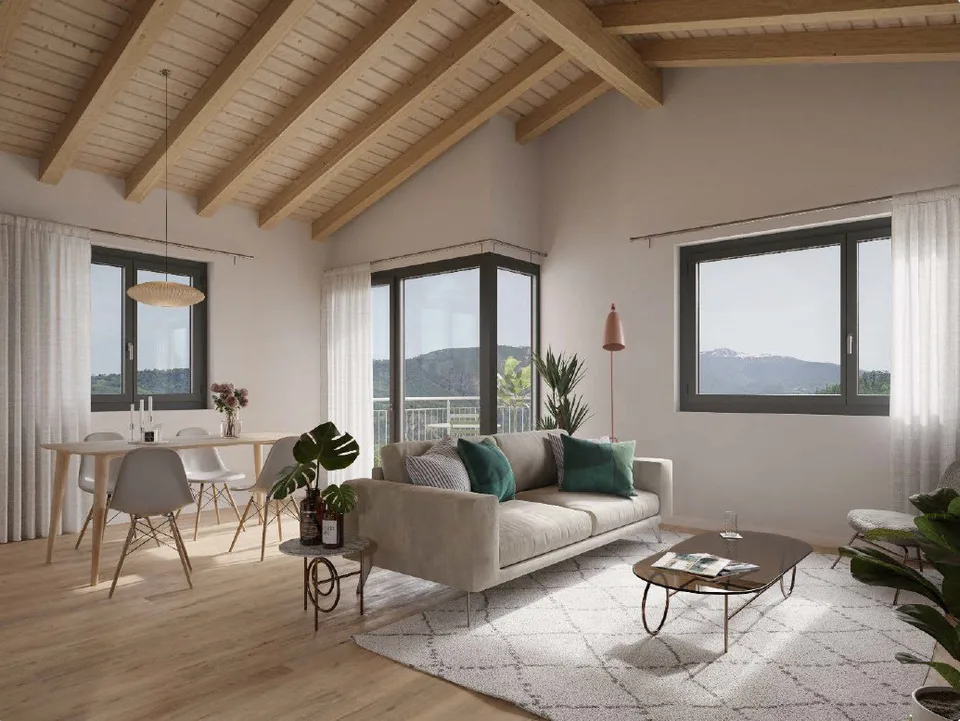 4,5 pièces en duplex dans une villa contiguë