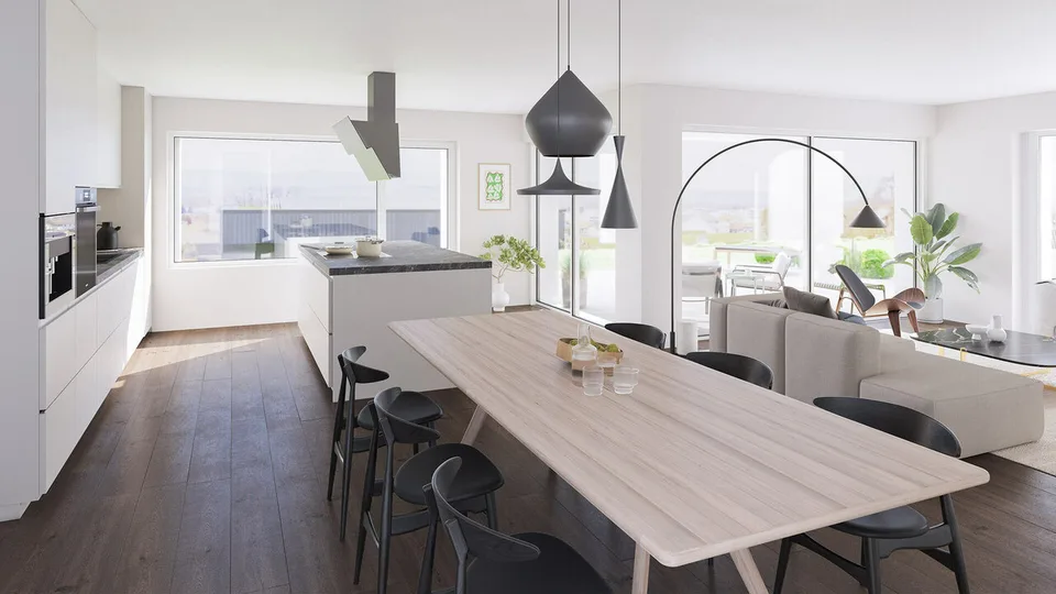 Neue 5,5-Zimmer-Einzelvillen (Typ 1) in Domdidier / FR