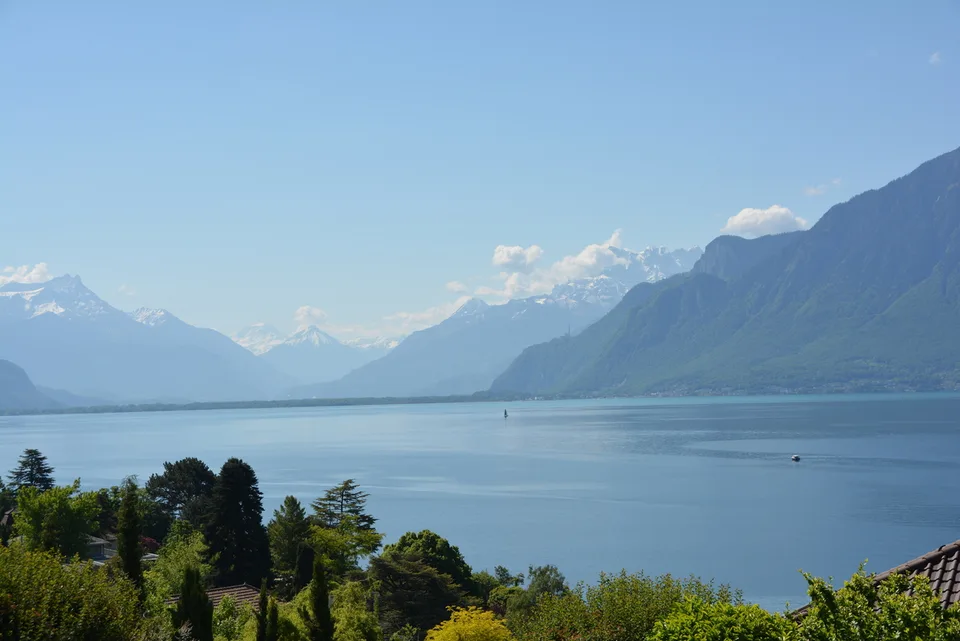Proche Vevey, nouveau projet de 3 villas de 5.5 pces - vue panoramique