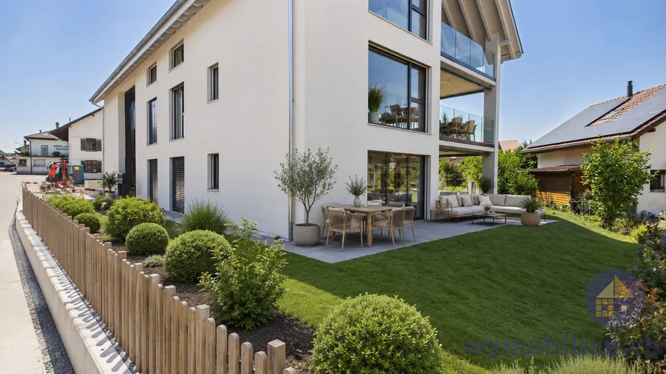 4.5 pièces - Suite avec salle de bain, espace jardin privé