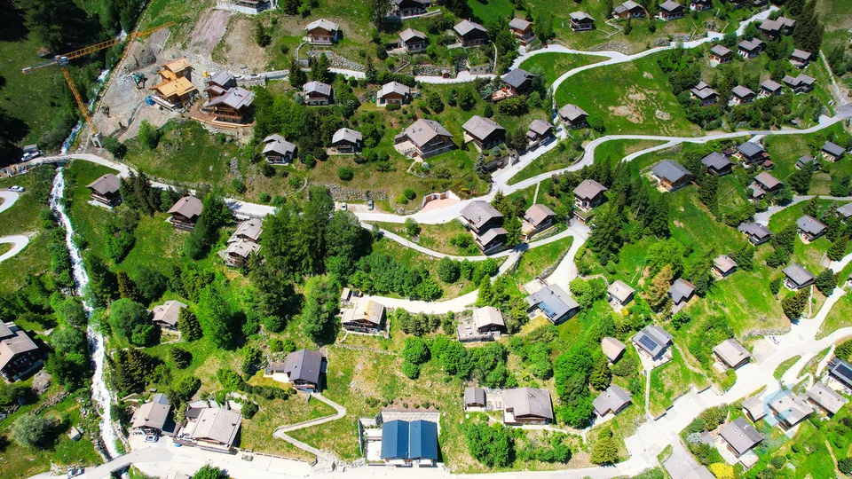 EXCLUSIVITE Beau terrain à bâtir de 1'100m² sur les hauts de Grimentz