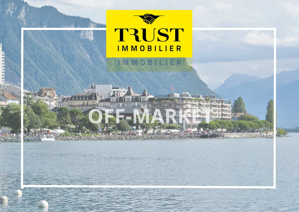 5012. Superbe appartement rénové avec vue sur le lac, Montreux