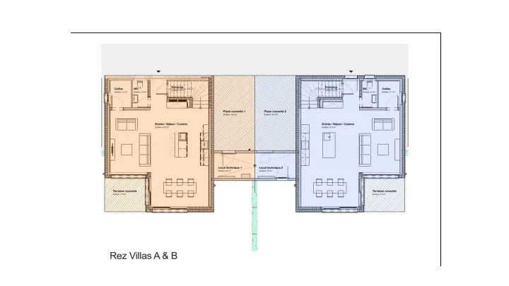 Zeitgenössische neue Villa