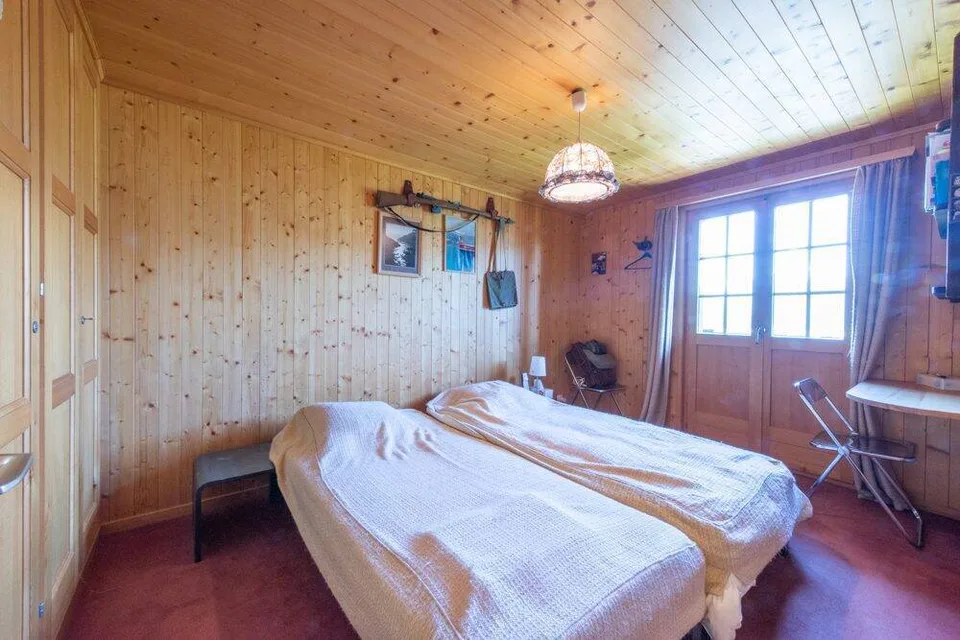 Typisches Chalet mit viel Platz