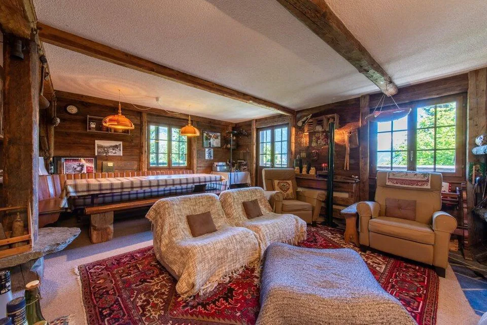 Typisches Chalet mit viel Platz