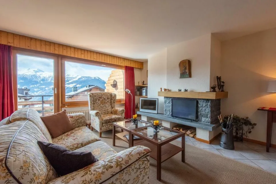 Centro Verbier - 126 m², balcone, garage e grande potenziale