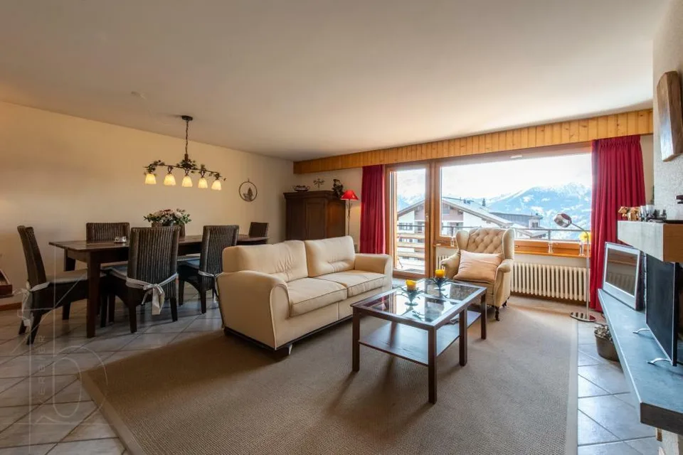 Centro Verbier - 126 m², balcone, garage e grande potenziale