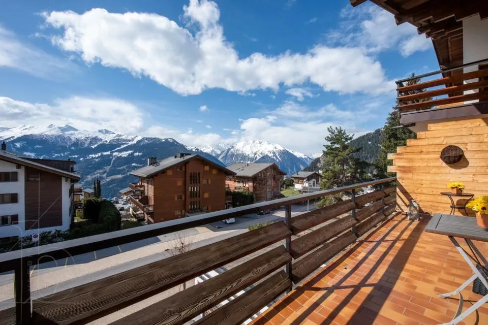 Centre Verbier - 126 m², balcon, garage et fort potentiel