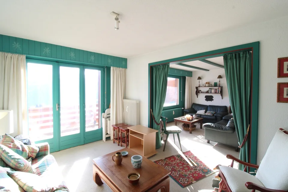 Bel appartement de 3 pièces baigné de soleil avec magnifique vue