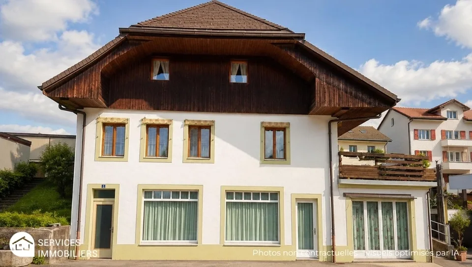 Haus für Menschen mit eingeschränkter Mobilität mit Aufzug