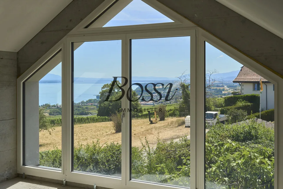 Un belvédère contemporain face au Léman