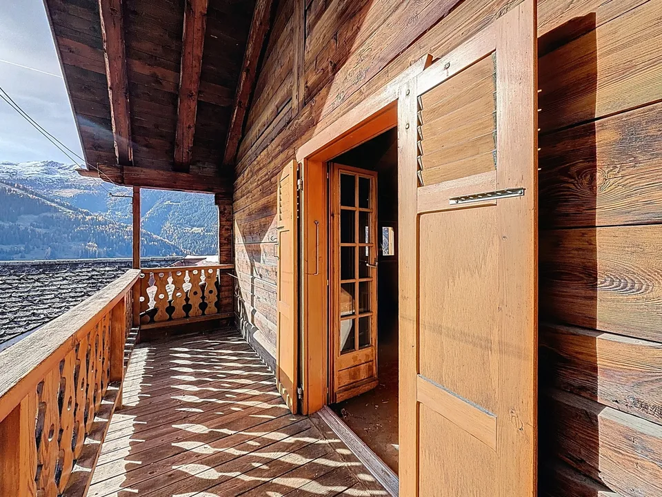 Chalet zu renovieren - Die Seele einer alpinen Scheune in Sarreyer