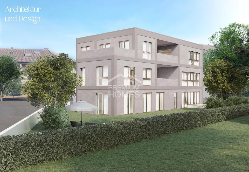 Architektur trifft Design - Attraktives Mehrfamilienhaus im Neubau