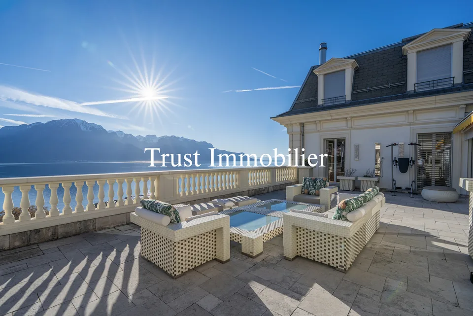 Außergewöhnliche Penthouse im Herzen von Montreux