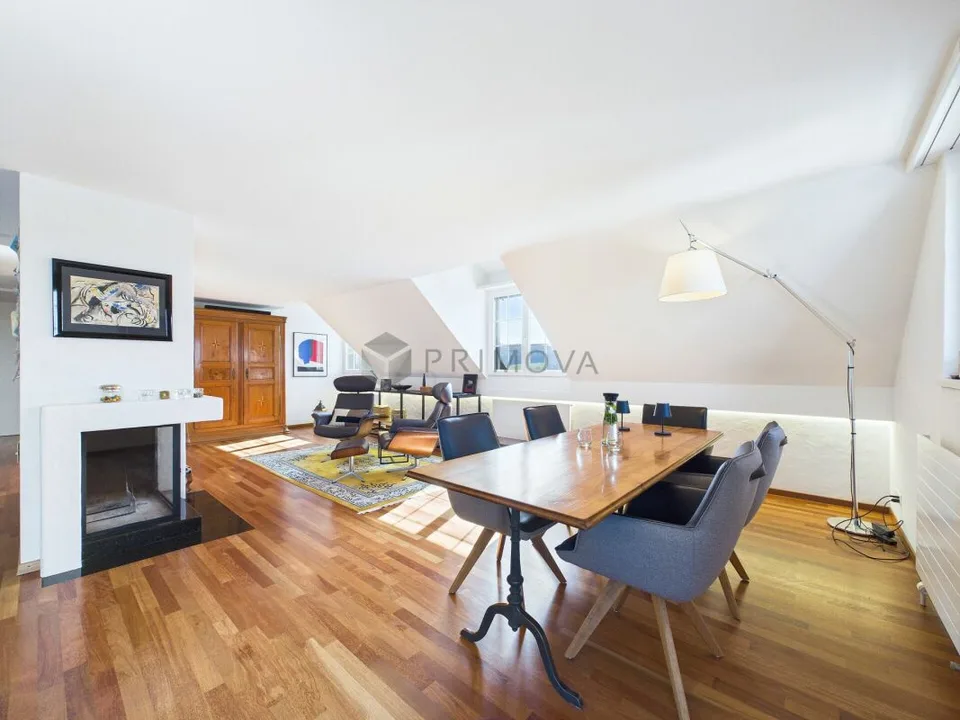Maisonette luminosa con stile, fascino e vista mozzafiato