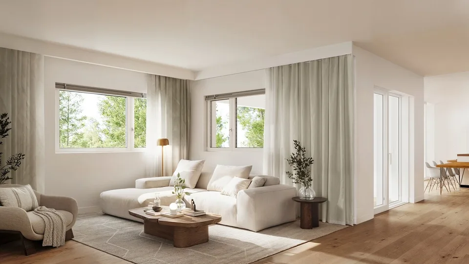 Duplex de 3.5 pièces au 1er étage et 2ème étage (A.8)