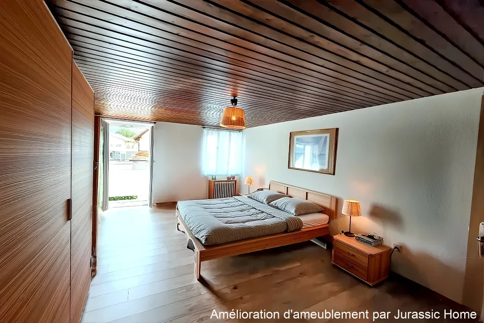 Komplett renovierte 4,5-Zimmer-Wohnung mit Balkon und Garten