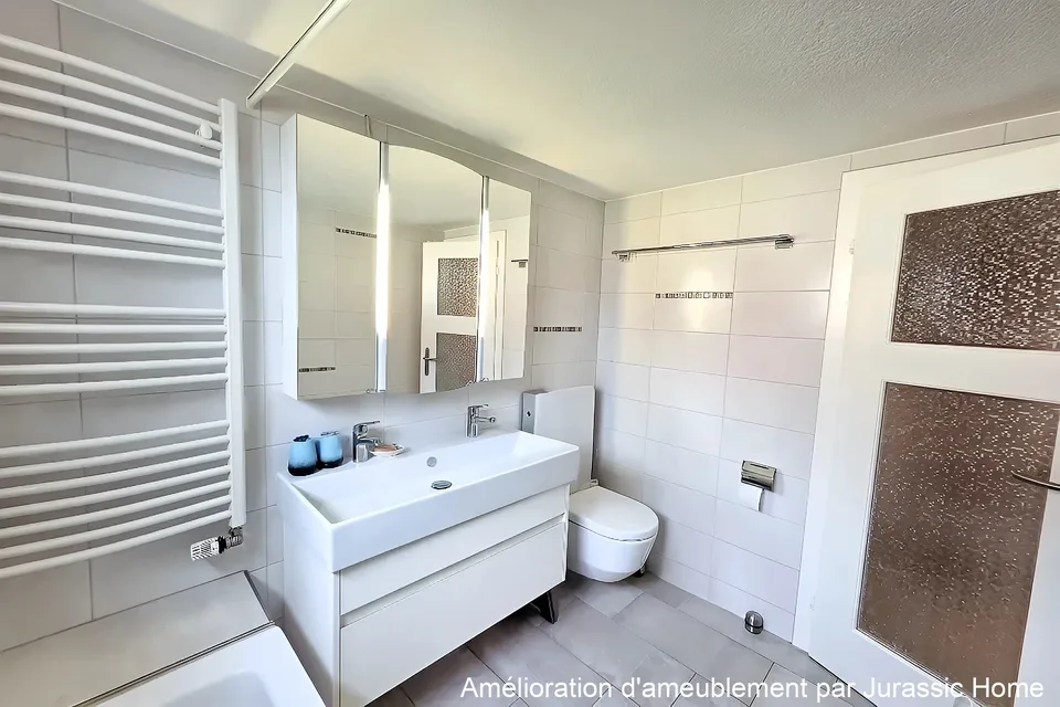 Komplett renovierte 4,5-Zimmer-Wohnung mit Balkon und Garten