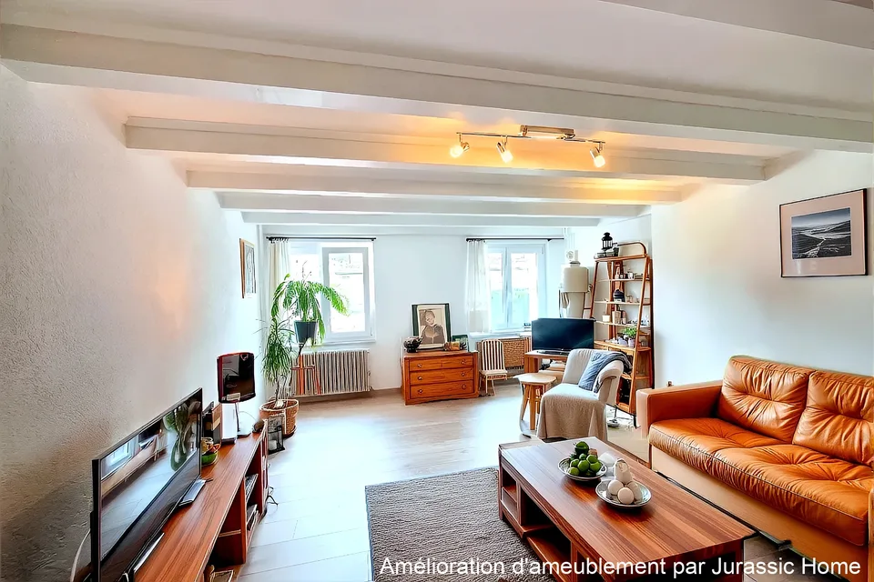Appartement  tout rénové de 4,5 pièces avec balcon et jardin
