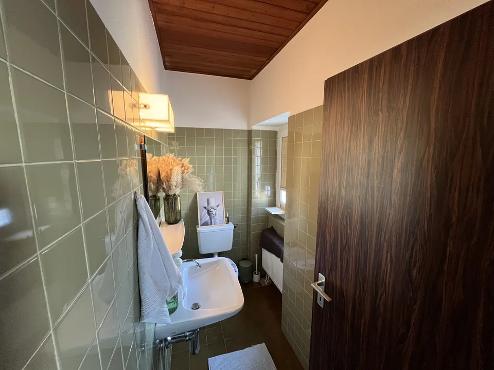 Charmantes Reihenhaus mit 4 Zimmern, Terrasse, Gewölbekeller und Garage in Grandfontaine