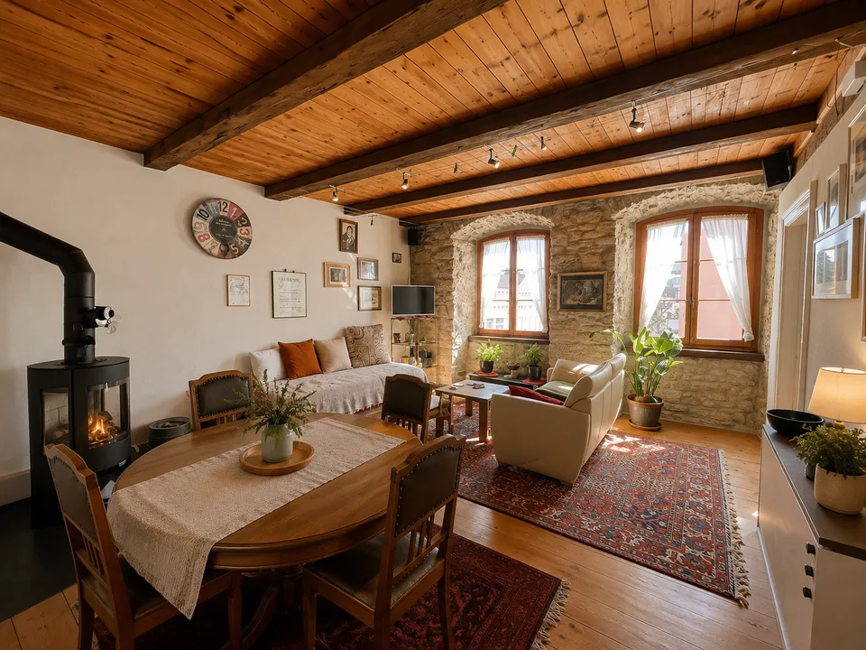 Appartamento affascinante di 3,5 stanze di 85 m² con stufa a legna — Prezzo attraente – foto 7 di 13