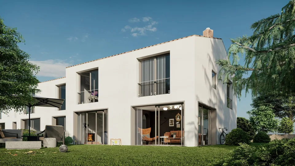 Projet en construction à Bure villa contemporaine avec 126 m² habitables, terrasse de 30 m² – photo 2 sur 2