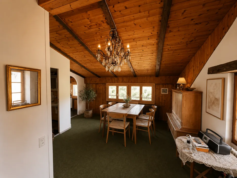 Chalet-Stil Wohnung in Courtemaîche - 2,5 Zimmer – Foto 8 von 13