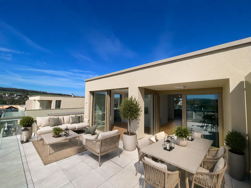 Magnifique duplex avec grande terrasse de 45 m²   lumineux et moderne