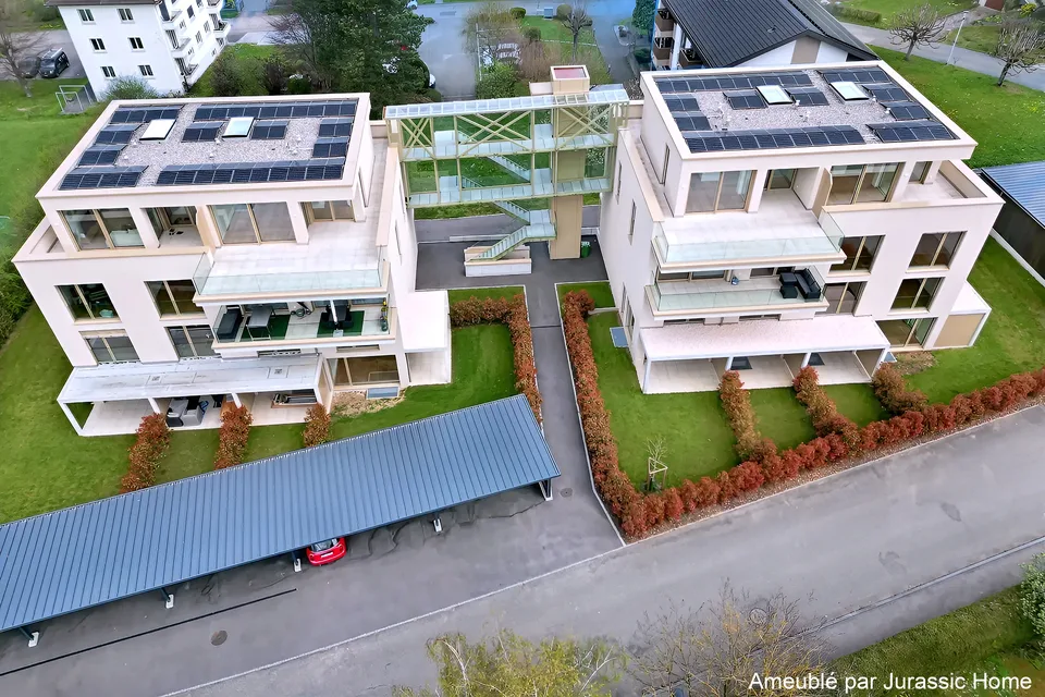 Magnifique triplex lumineux de 4.5 pièces avec terrasse à Porrentruy