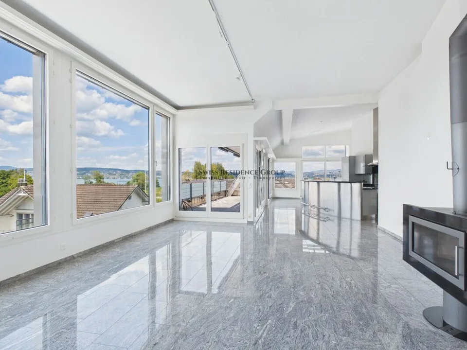Exklusiv mit traumhafter Seesicht - privater Dachterrasse - Wellness-Oase