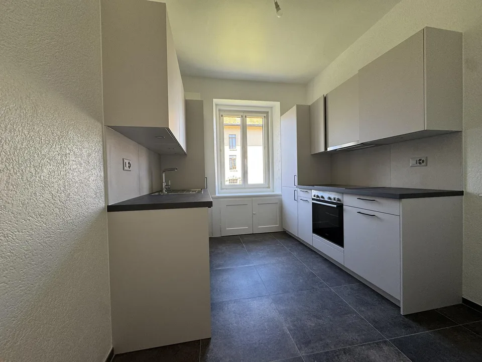 Superbe 4.5 pièces rénové avec parquet en chevrons ? 1er loyer offert