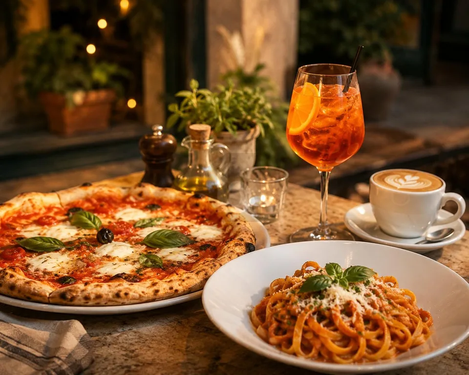 CUCINA ITALIANA IN UNA POSIZIONE PRIVILEGIATA