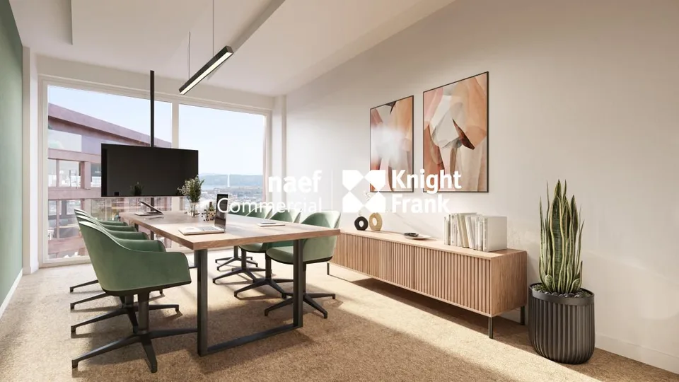 Furnished office von ca. 165 m² mit ungehindertem Blick