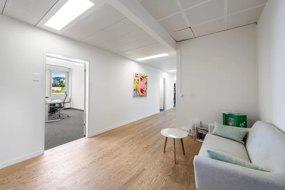 Modern ausgebaute Büroflächen im Herzen von Zürich