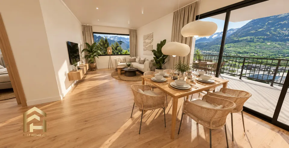 Appartamento di 4,5 stanze situato in modo attraente al piano terra Ovest – foto 3 di 4