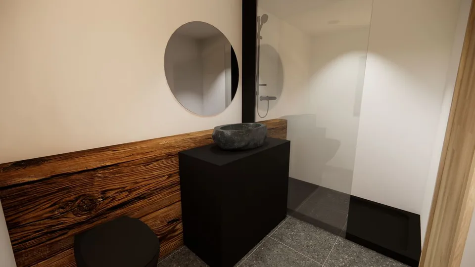 Exklusives Komplettrenovierungsprojekt eines Chalets, 15 Gehminuten vom Zentrum von Crans entfernt