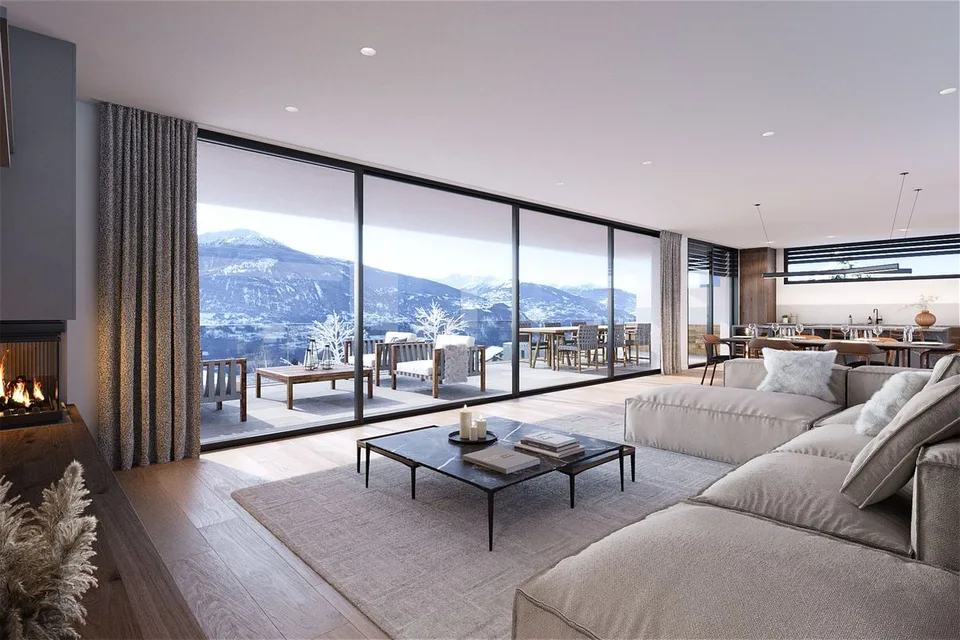 Promotion neuve d'une Villa haut standing de 5.5 pièces à Chermignon d'en haut