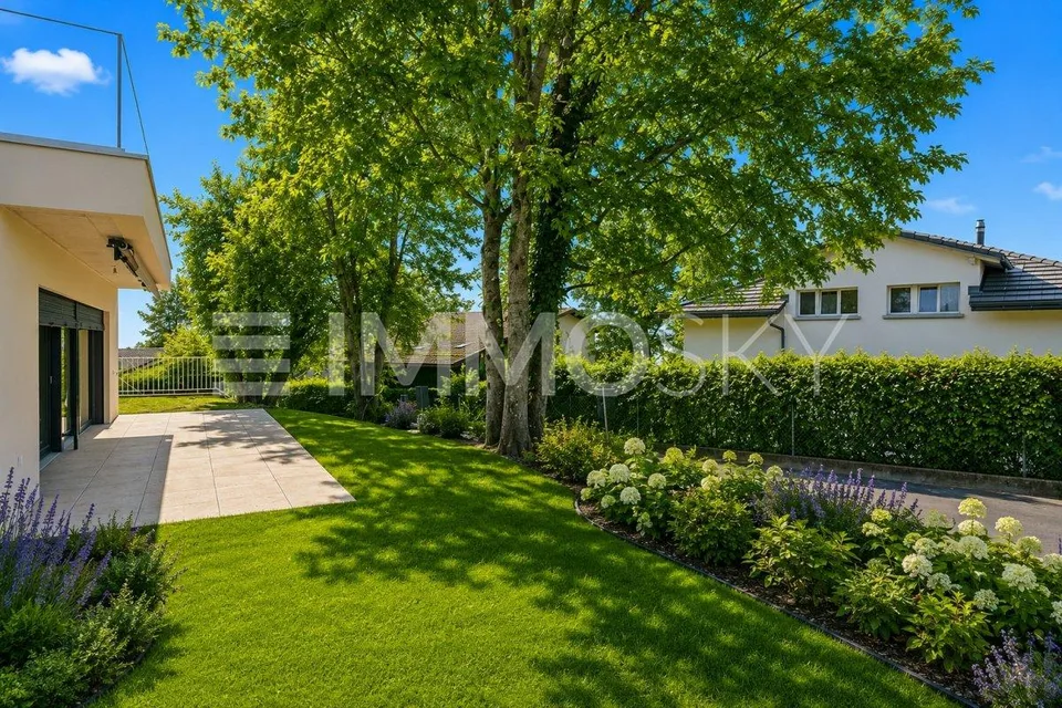 Chailly: Nuovo progetto: appartamento 3.5 al piano giardino