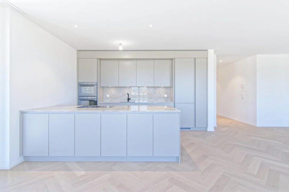Erstbezug- 4.5-Zimmer Wohnung im 1. Obergeschoss mit Weitsicht